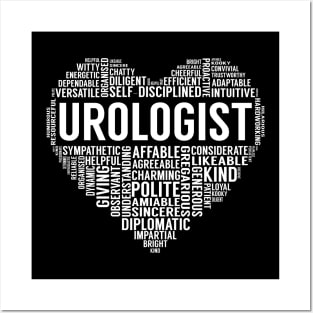 Urologist Heart Posters and Art